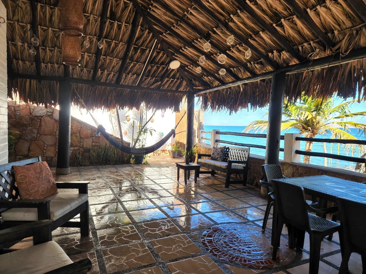 Agua Clara Beach background